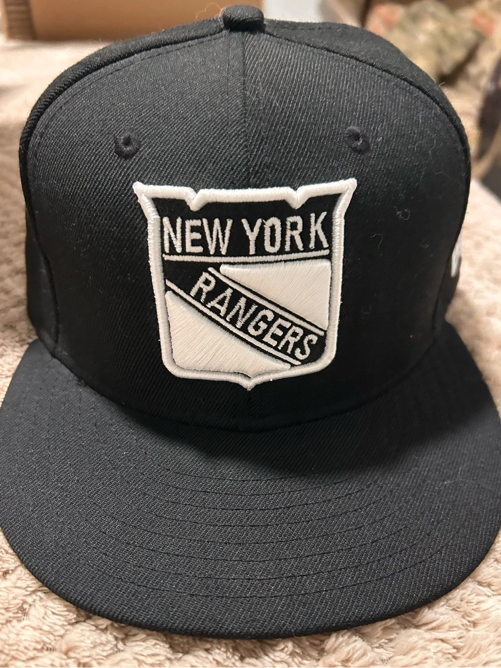 New Era Black 59FIFTY 7 3/8 Fitted Cap